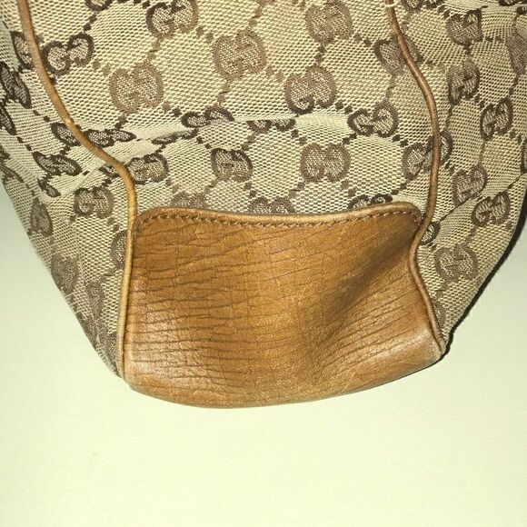 Gucci tote with bamboo handles - Picture 5 of 16